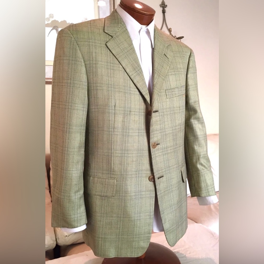CANALI Men’s Blazer 💎 Tan Color size 50R Super Elegant Style